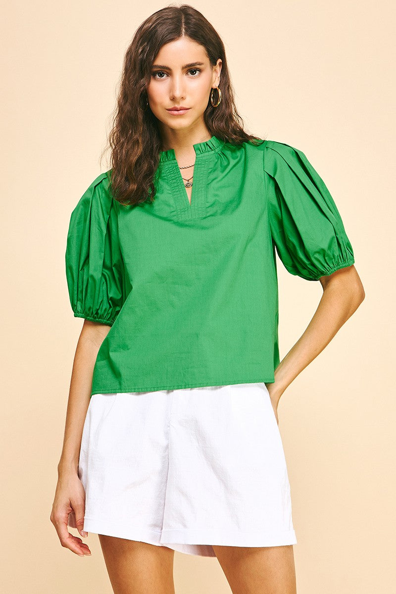 The Paxla Poplin Top