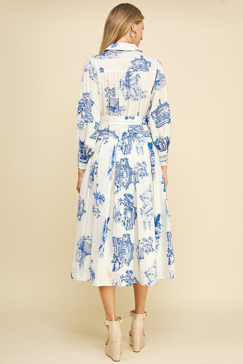 The Gillen Garden Midi Dress