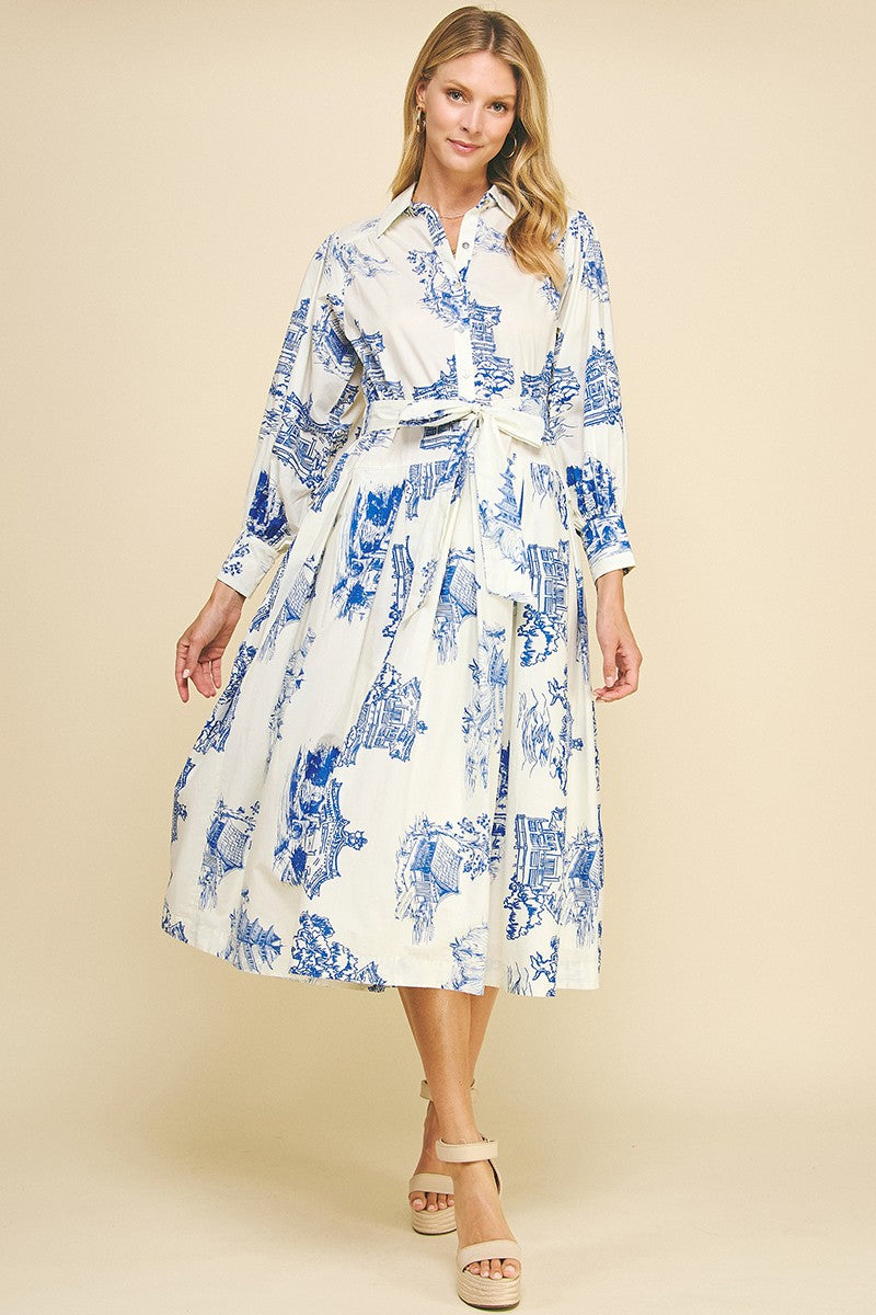 The Gillen Garden Midi Dress