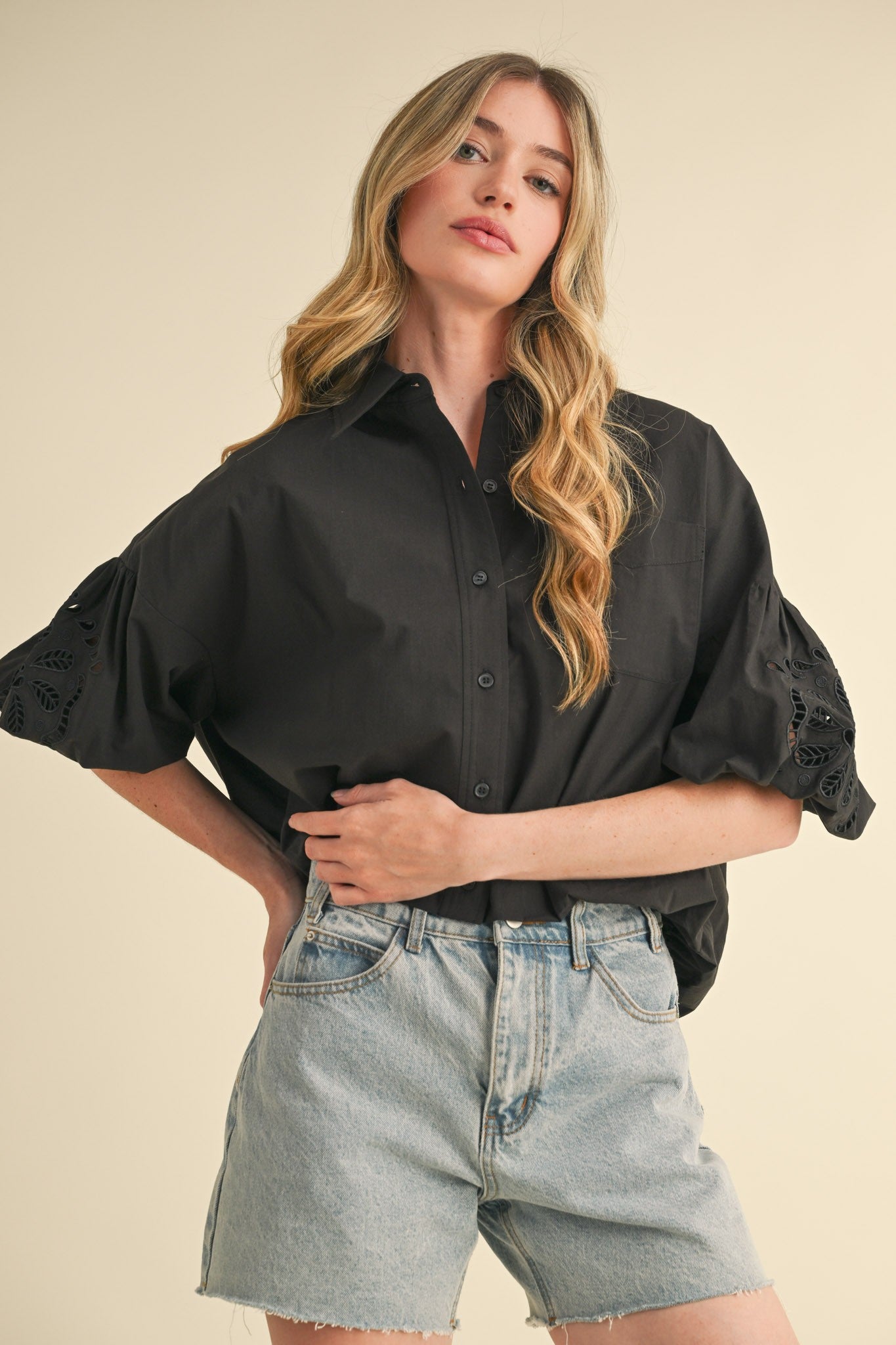 The Connie Collared Top