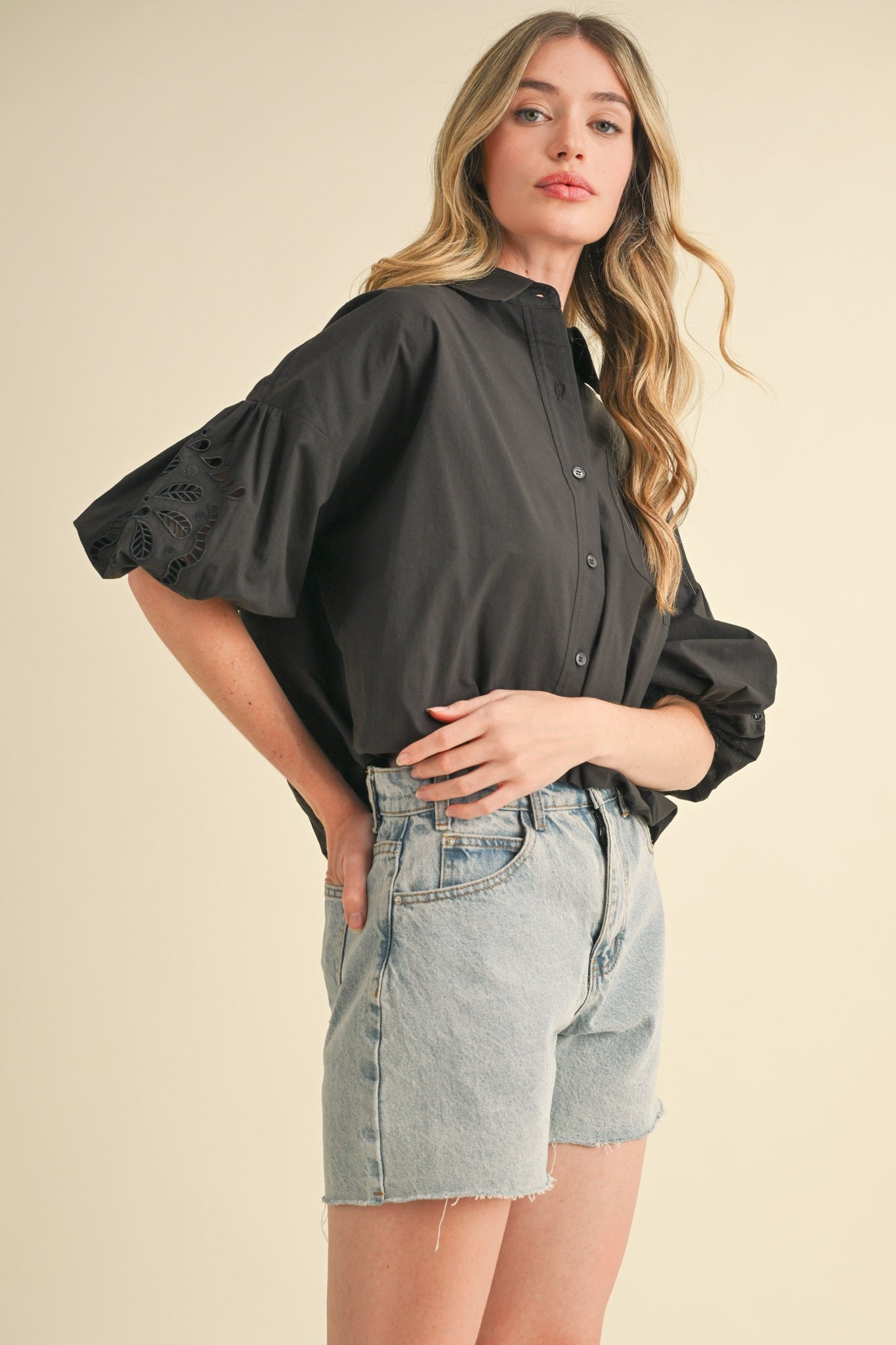 The Connie Collared Top