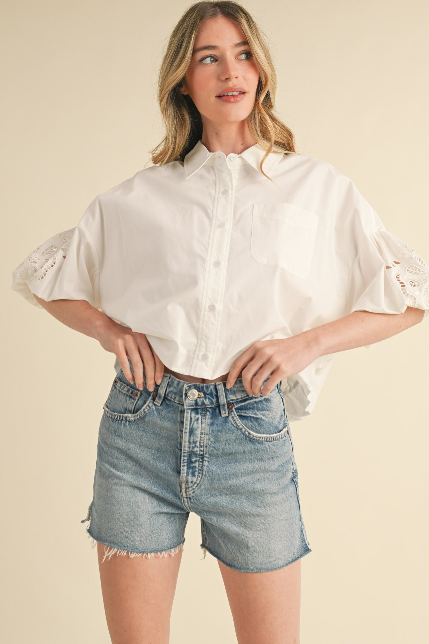The Connie Collared Top