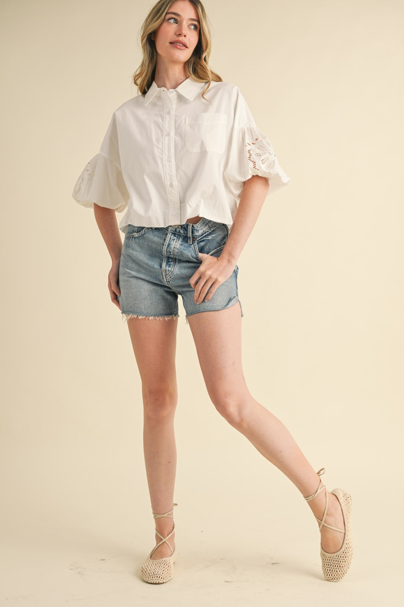 The Connie Collared Top