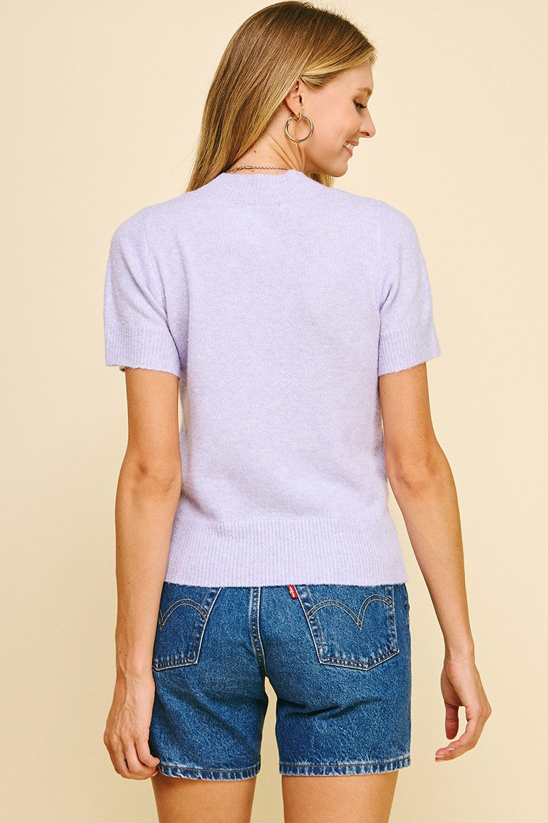 The Shirlie Short Sleeve Sweater