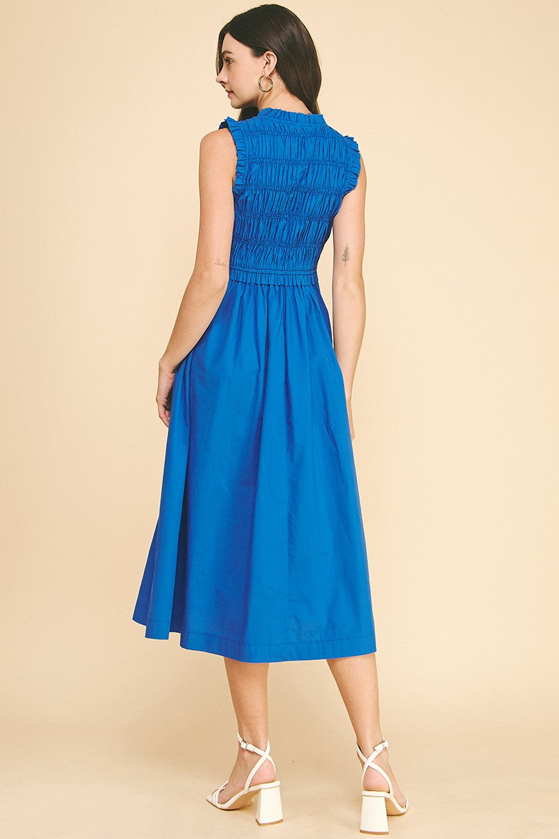 The Sevie Smocked Dress/ FINAL SALE