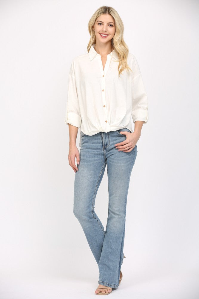 The Kyndall Knot Top