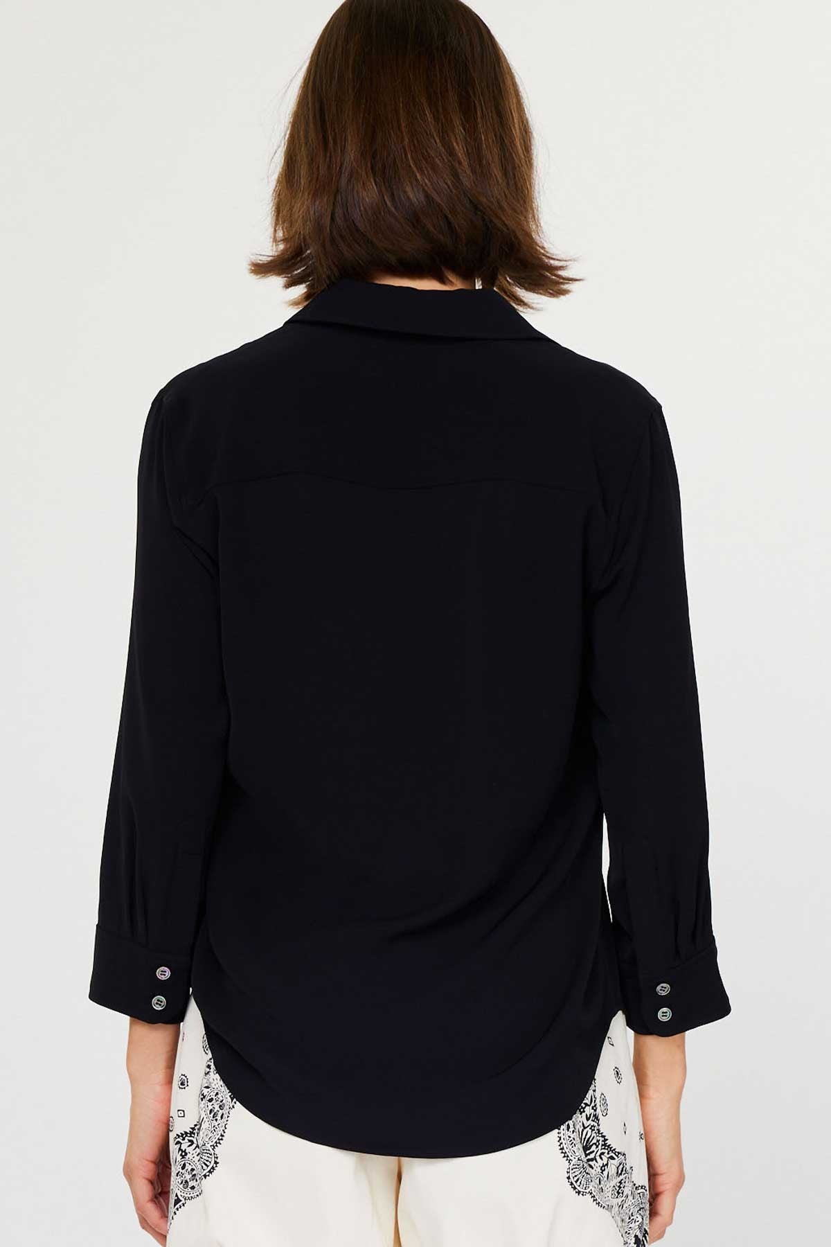 The Bollo Button Down Blouse