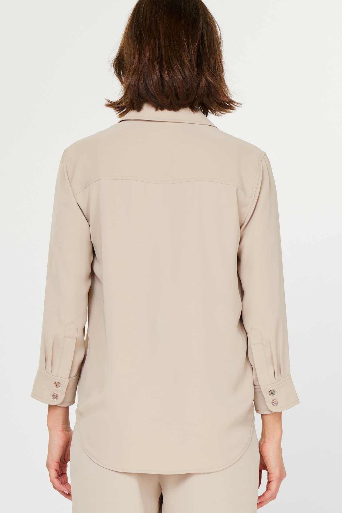 The Bollo Button Down Blouse/ FINAL SALE