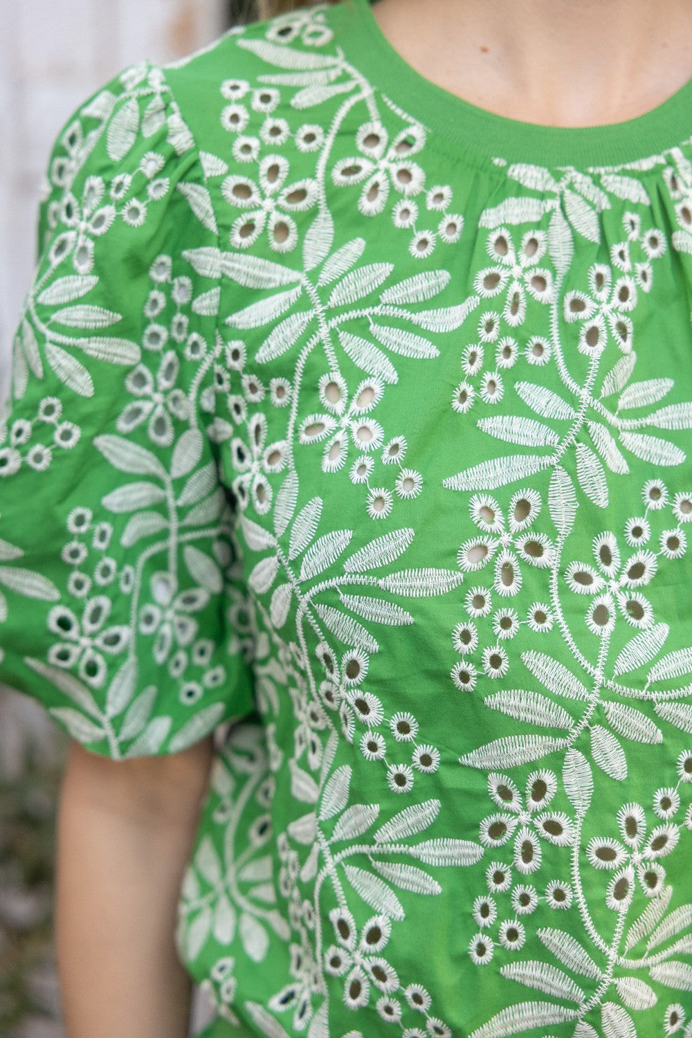 The Ellie Eyelet Top