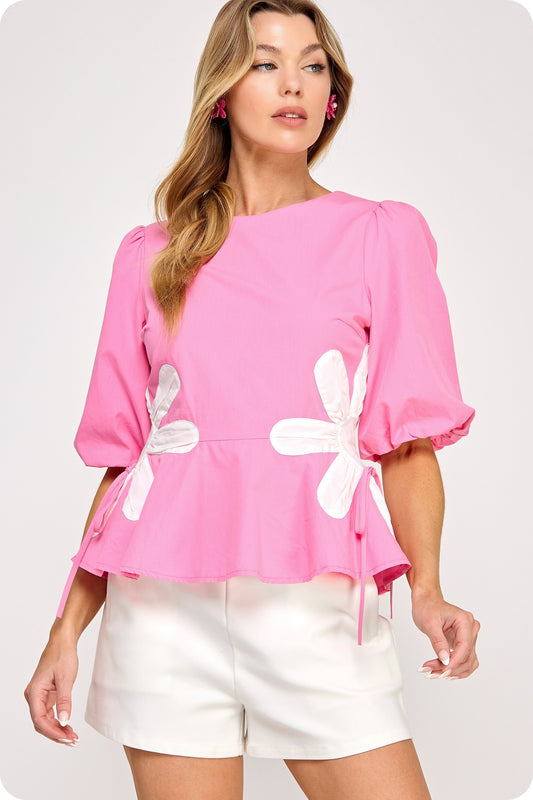 The Fya Floral Top