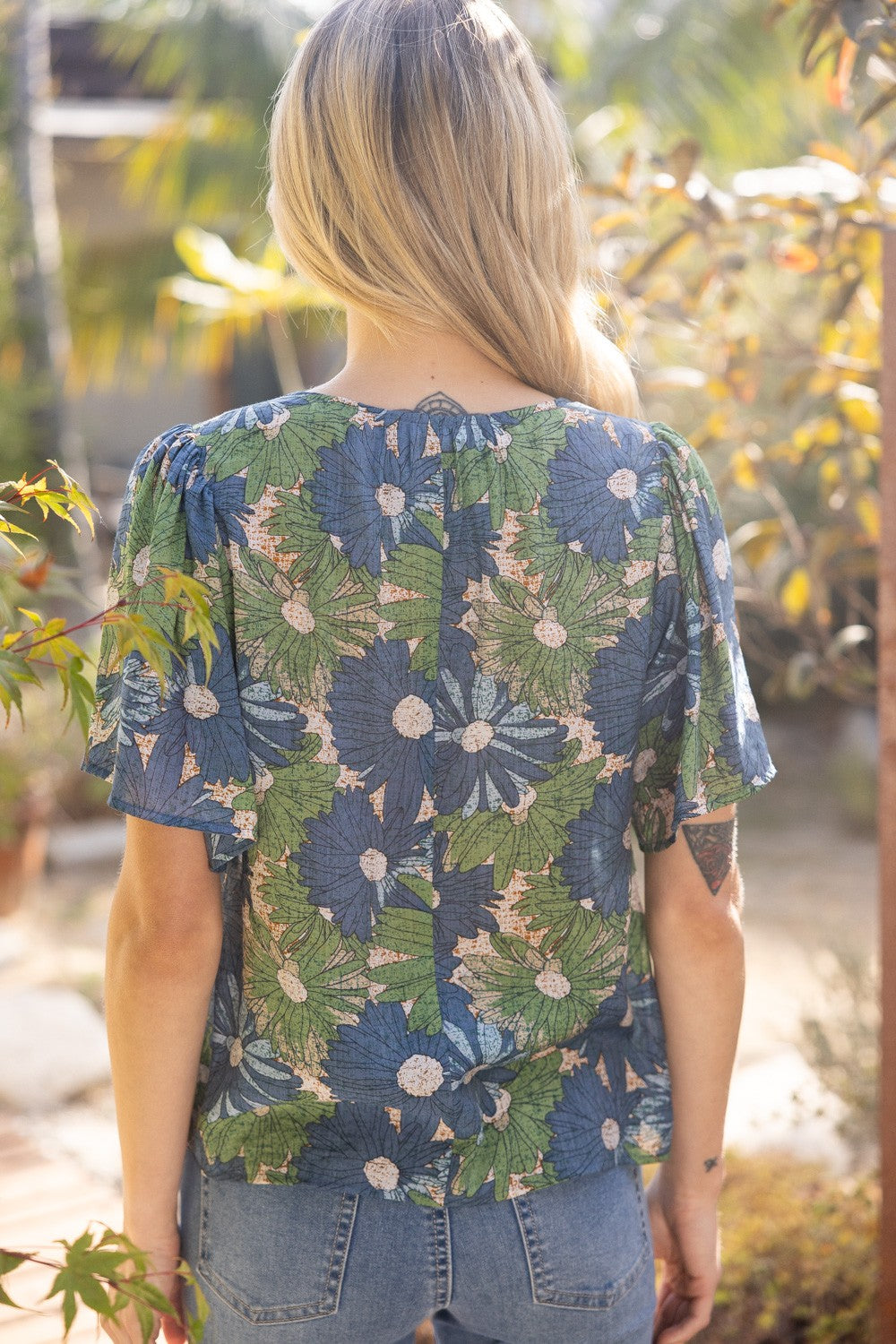 The Fana Floral Top