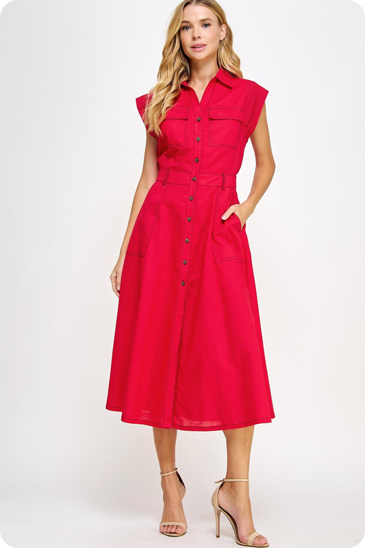 The Lulu Linen Dress