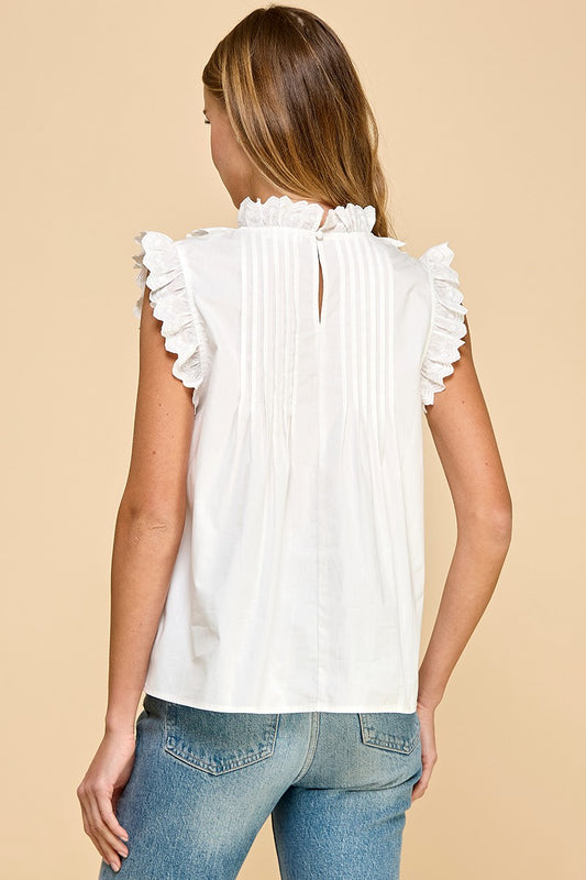 The Parker Pleats Top