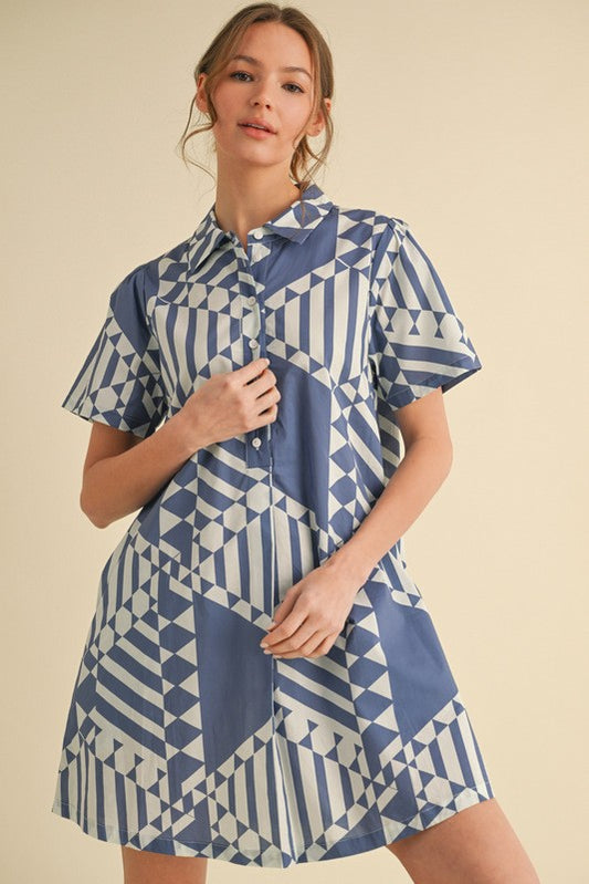 The GeeGee Geometric Dress