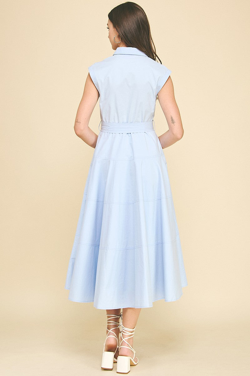 The Brenda Button Down Dress