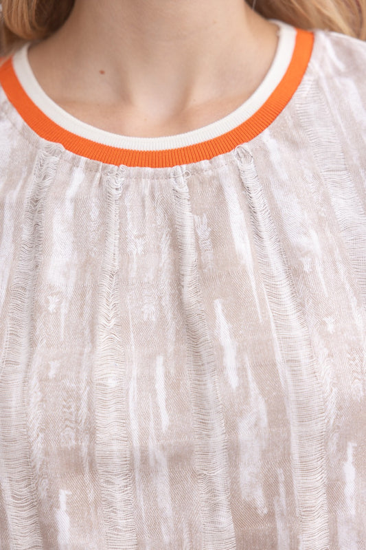 The Zuri Zig Zag Top