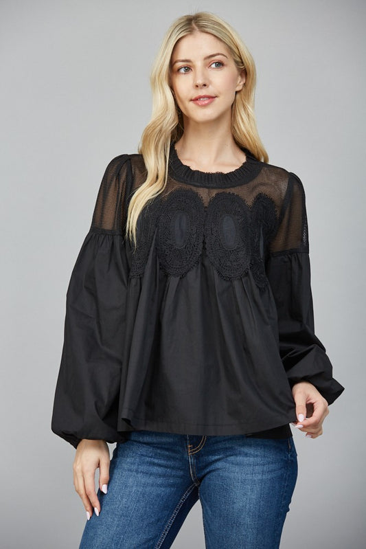 The Lonna Lace Top