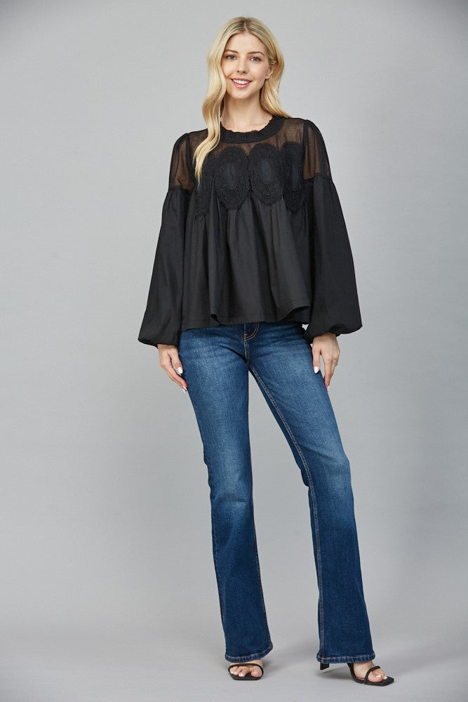 The Lonna Lace Top