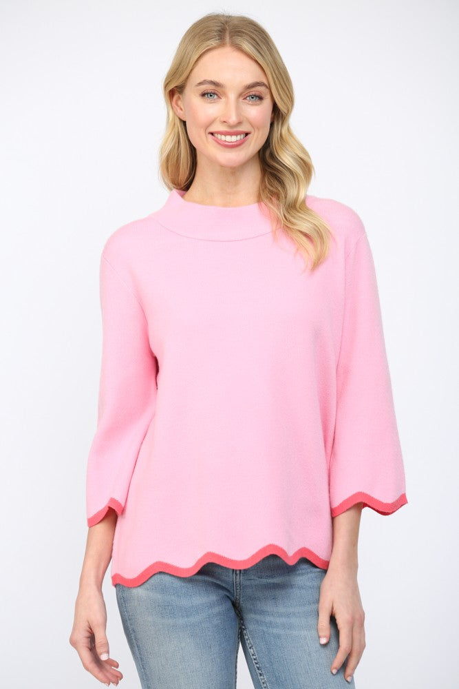 The Sharley Scallop Sweater