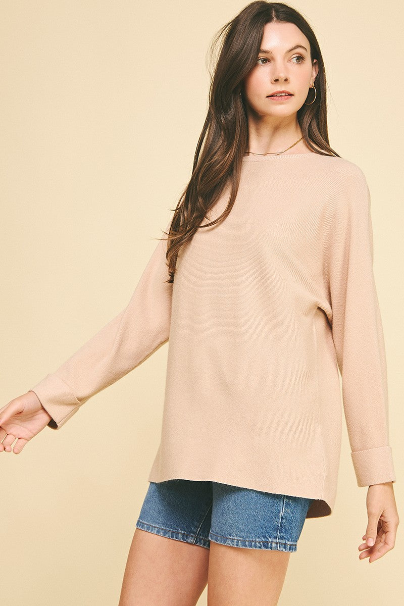 The Carlie Cuff Sweater