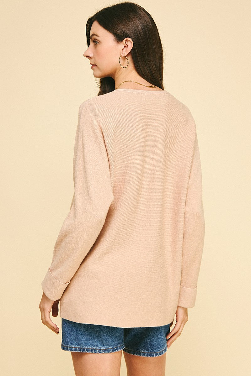 The Carlie Cuff Sweater