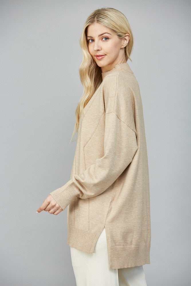 The Deena Drop Shoulder Sweater