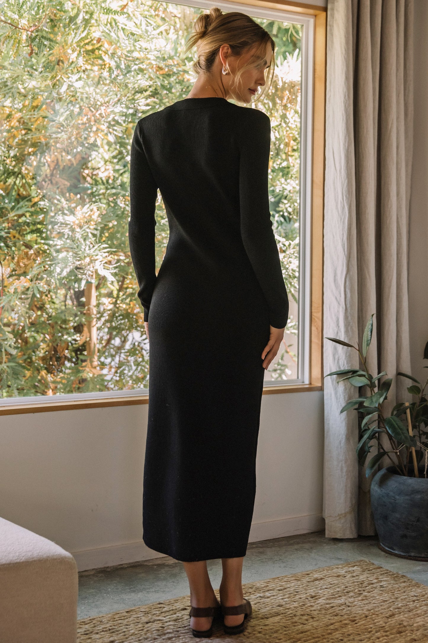 The Billie Button Dress