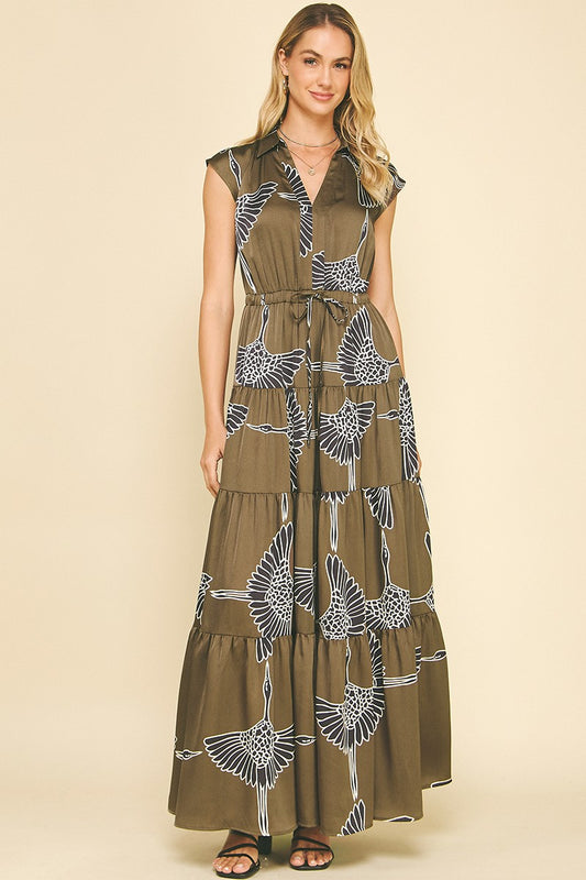 The Persephone Printed Dress