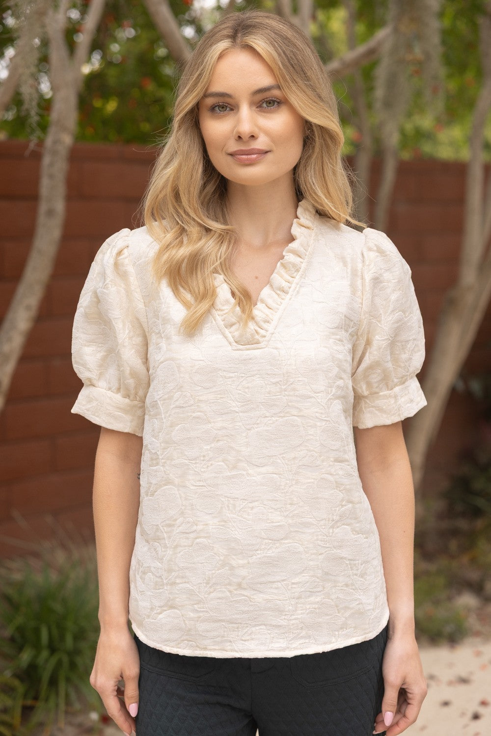 The Francene Floral Top