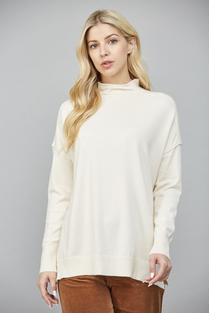 The Rover Raw Edge Sweater