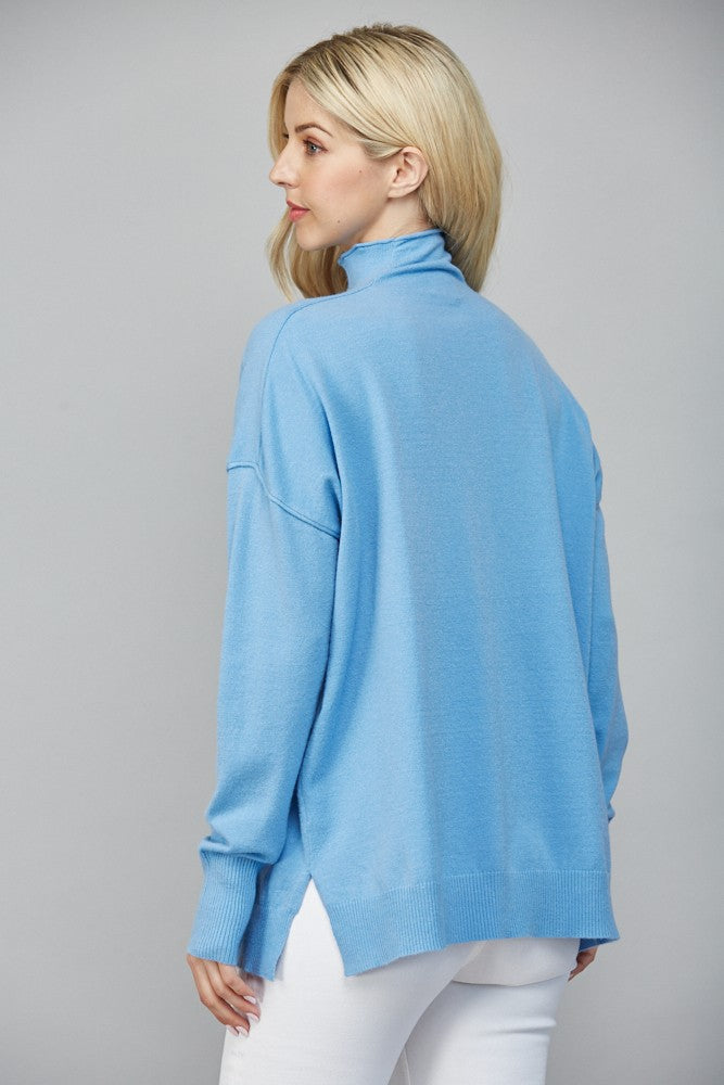 The Rover Raw Edge Sweater
