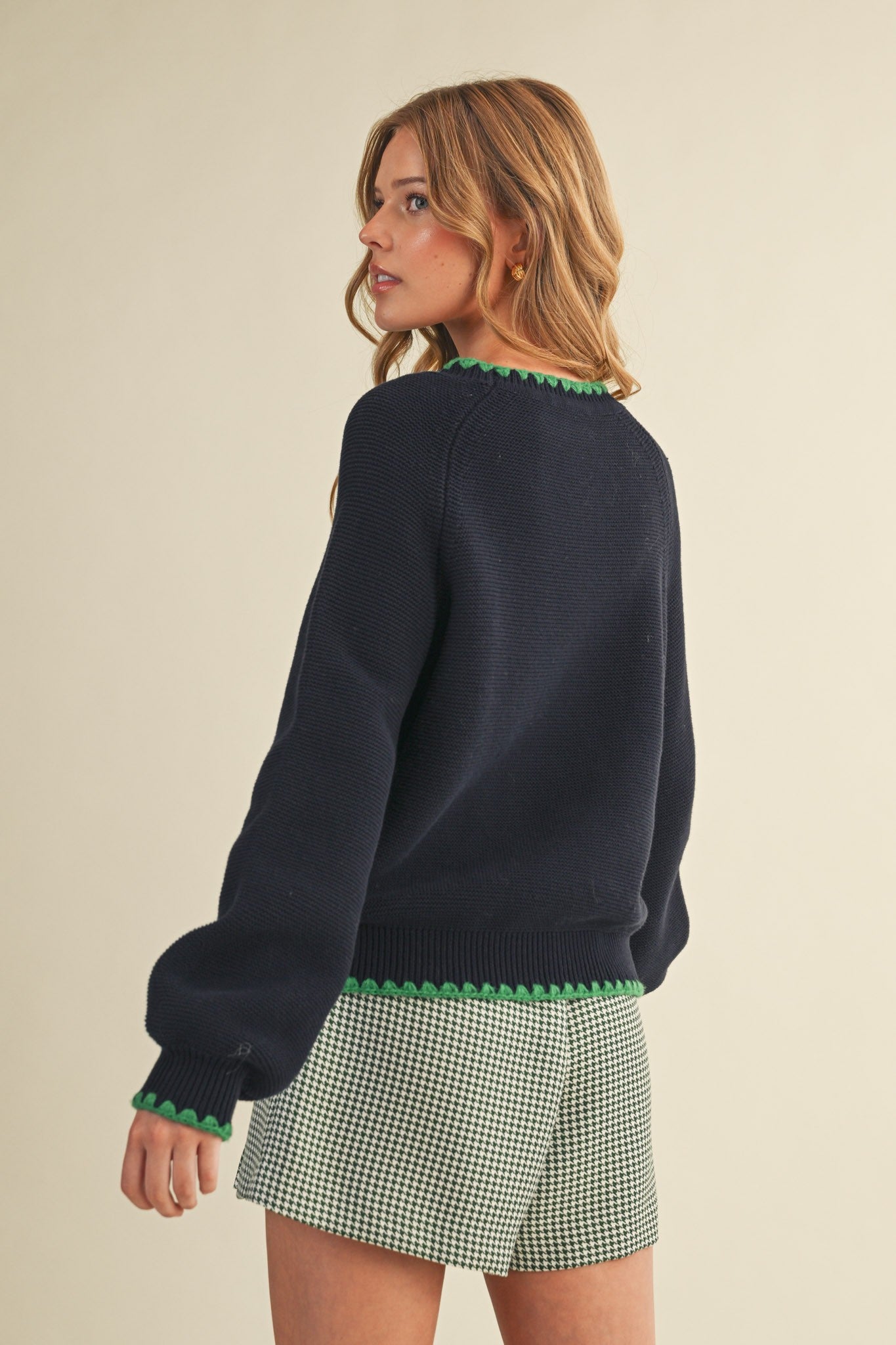 The Cecilie Contrast Sweater