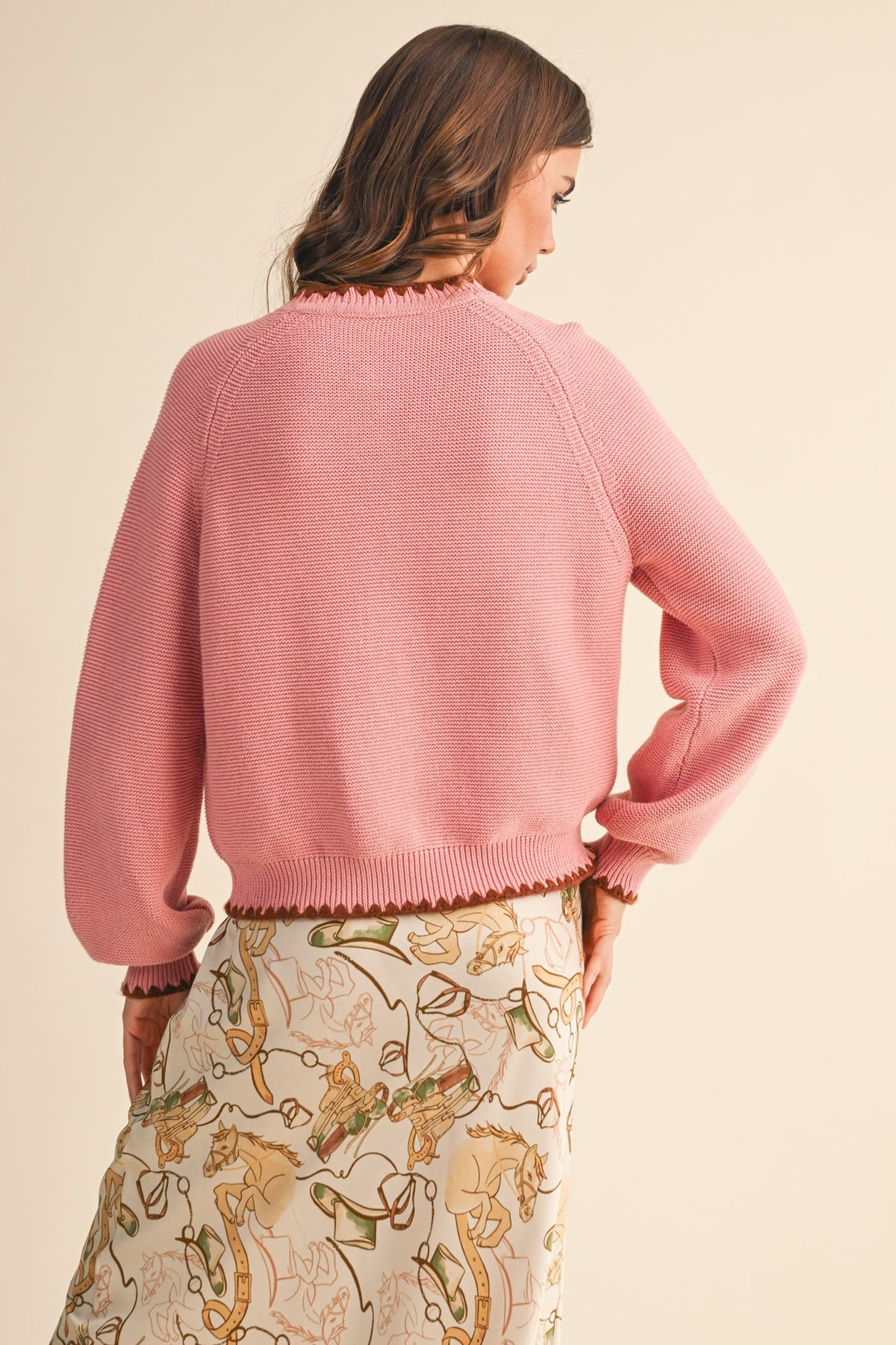 The Sara Stitched Cardigan