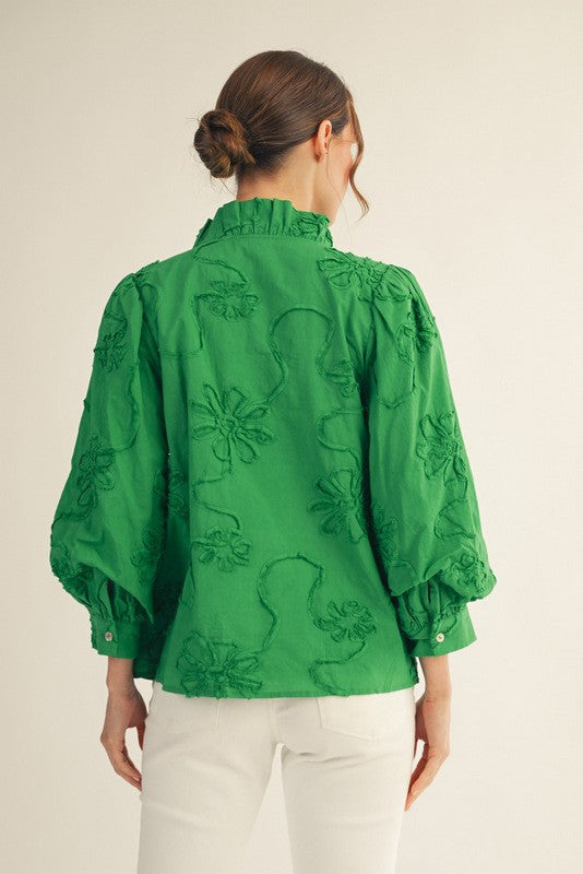 The Felicity Floral Top