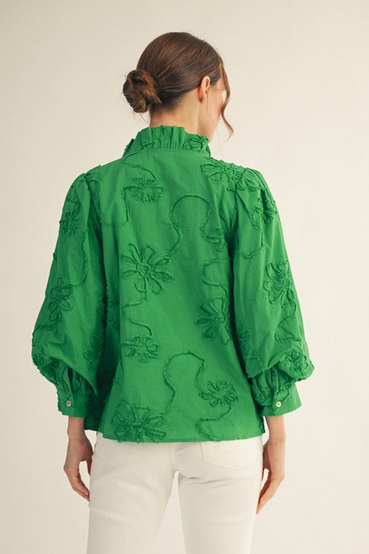 The Felicity Floral Top