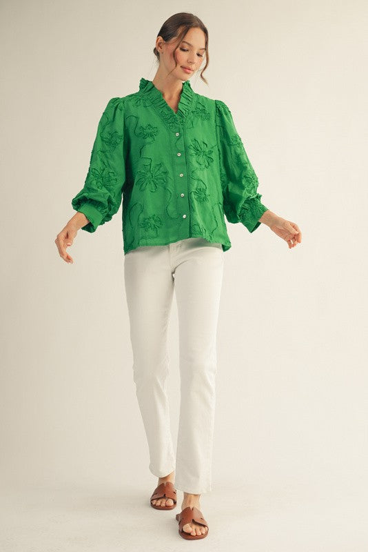 The Felicity Floral Top