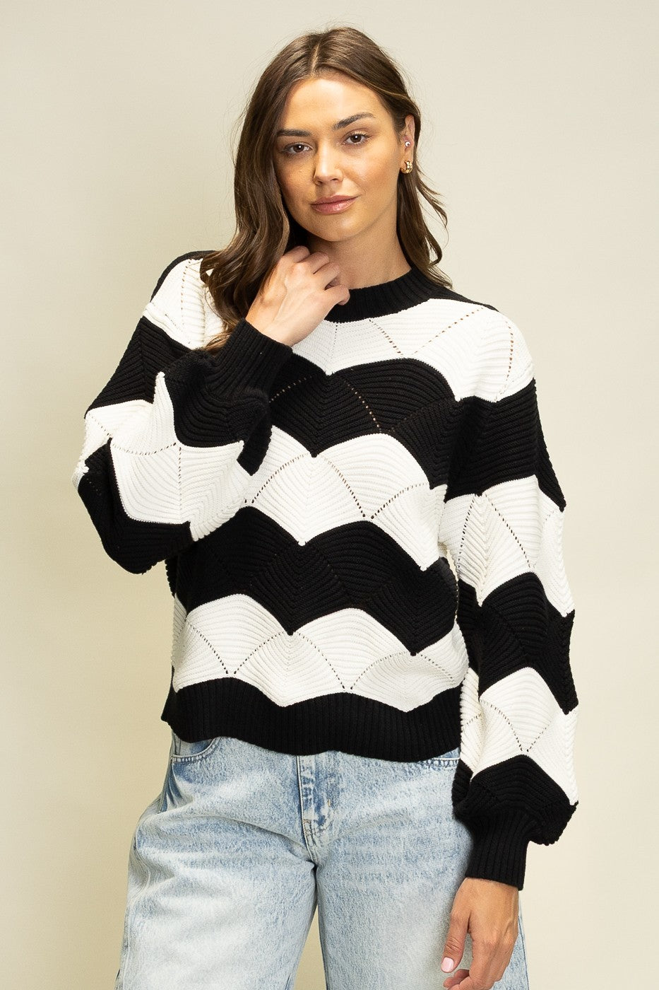 The Willa Wave Sweater