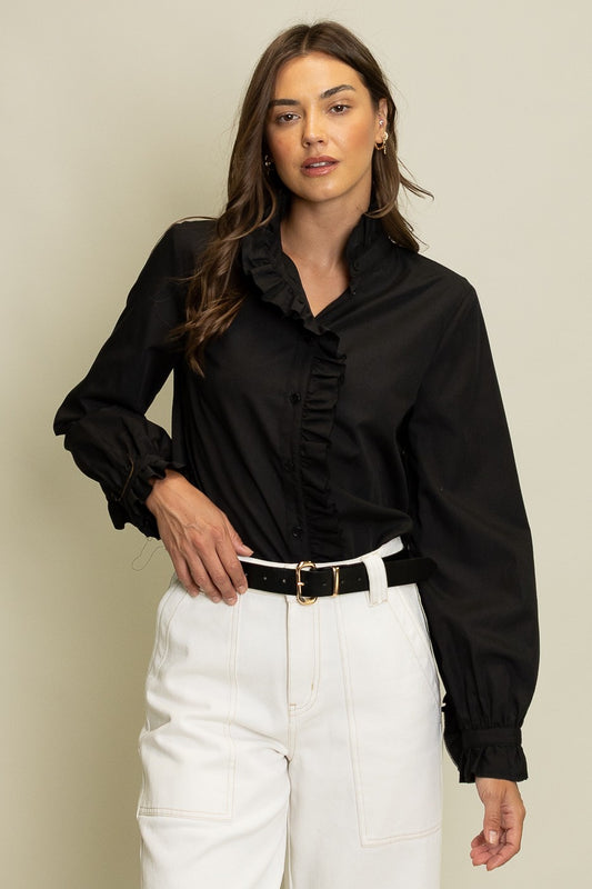 The Riggs Ruffled Top