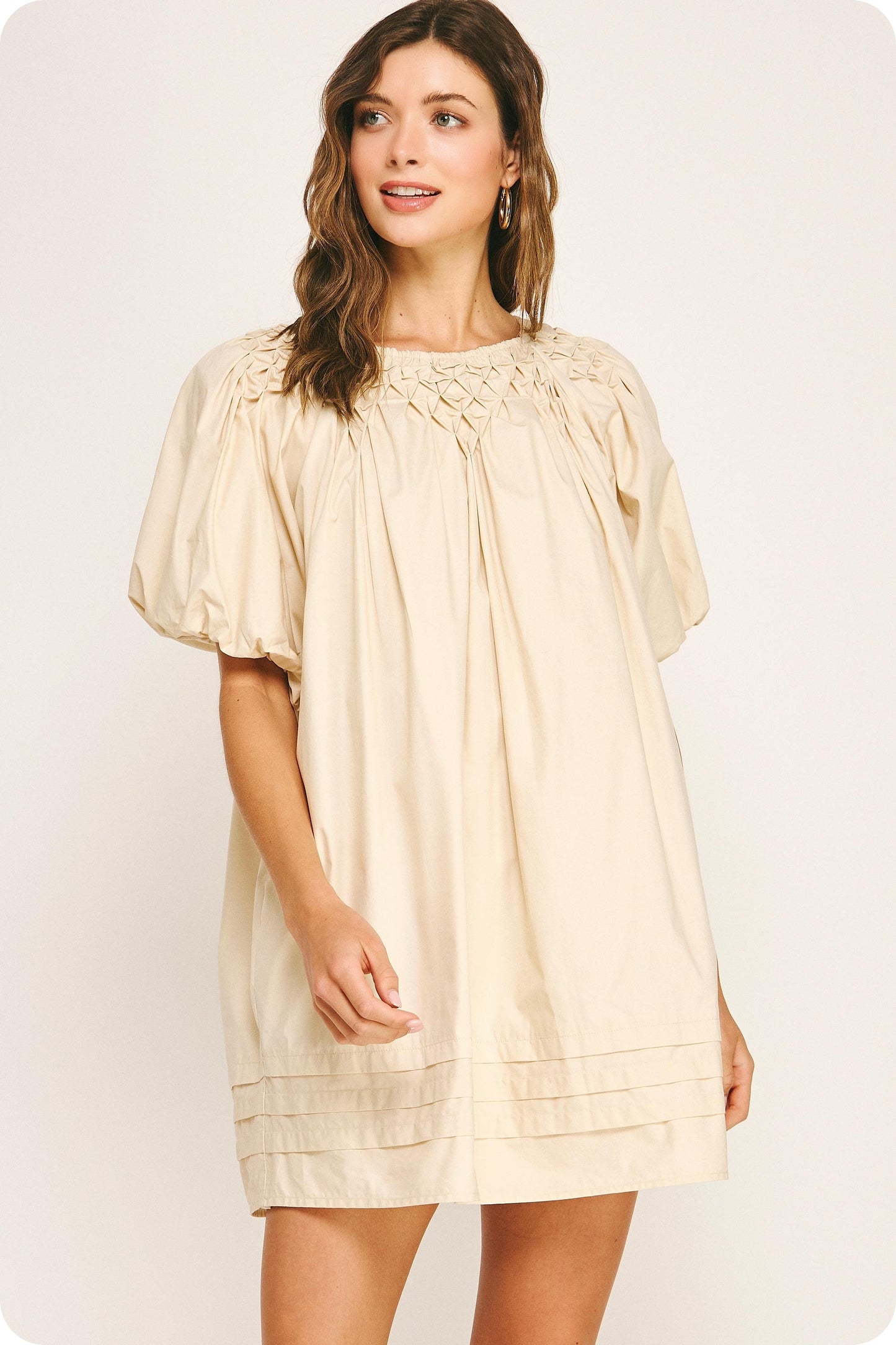 The Sala Smocked Dress