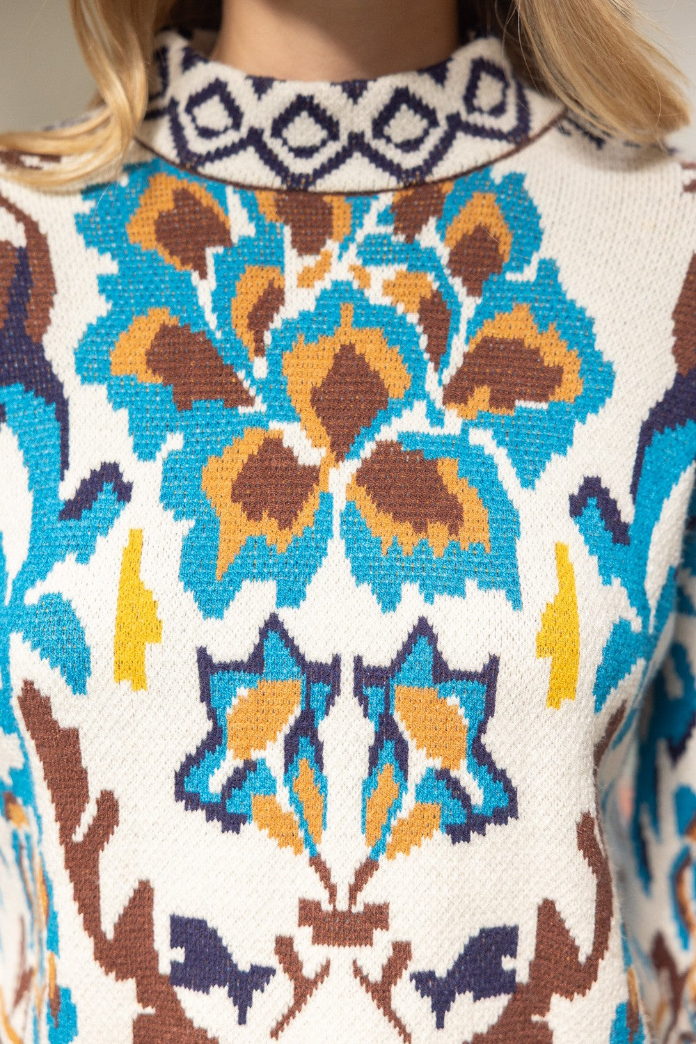 The Aleah Abstract Sweater