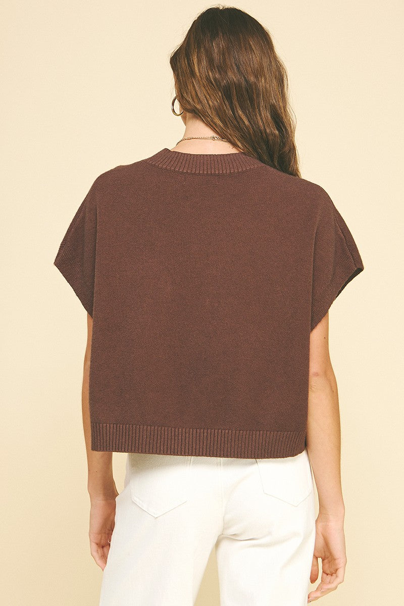The Dennie Drop Shoulder Sweater