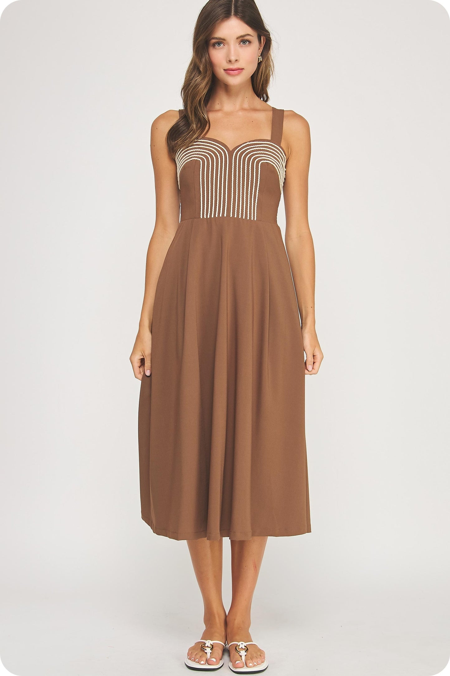 The Ella Embroidered Dress