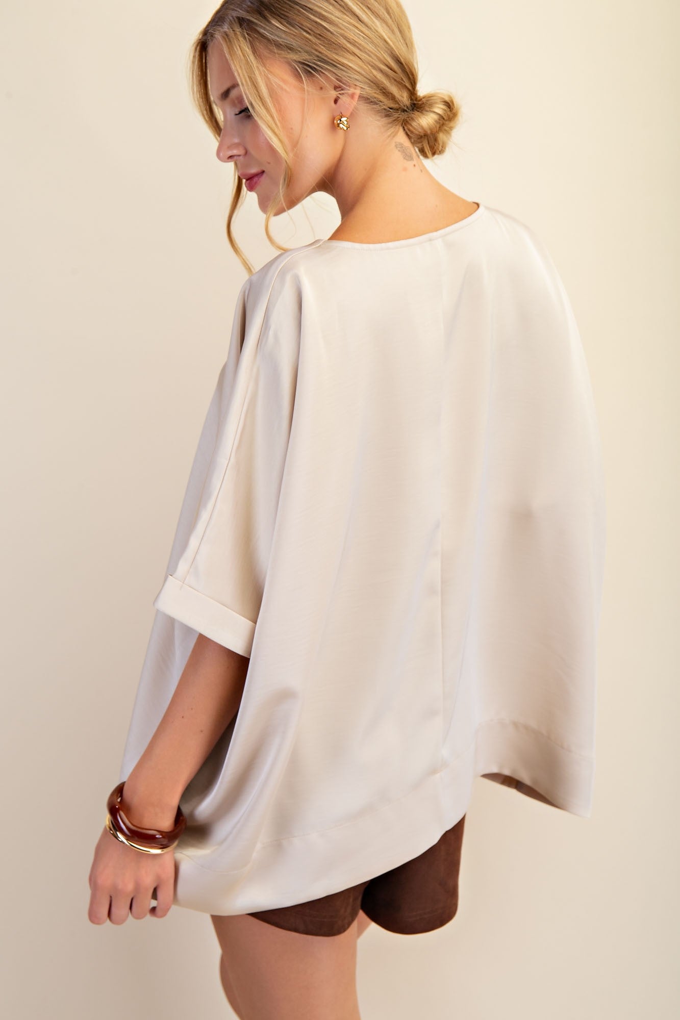 The Stephie Silk Top