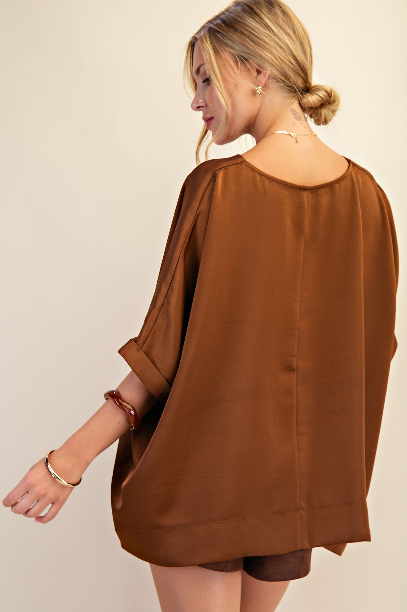 The Stephie Silk Top