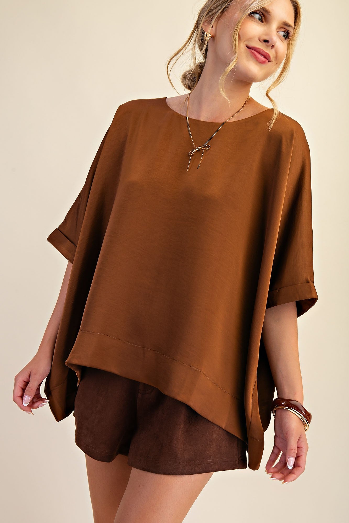 The Stephie Silk Top