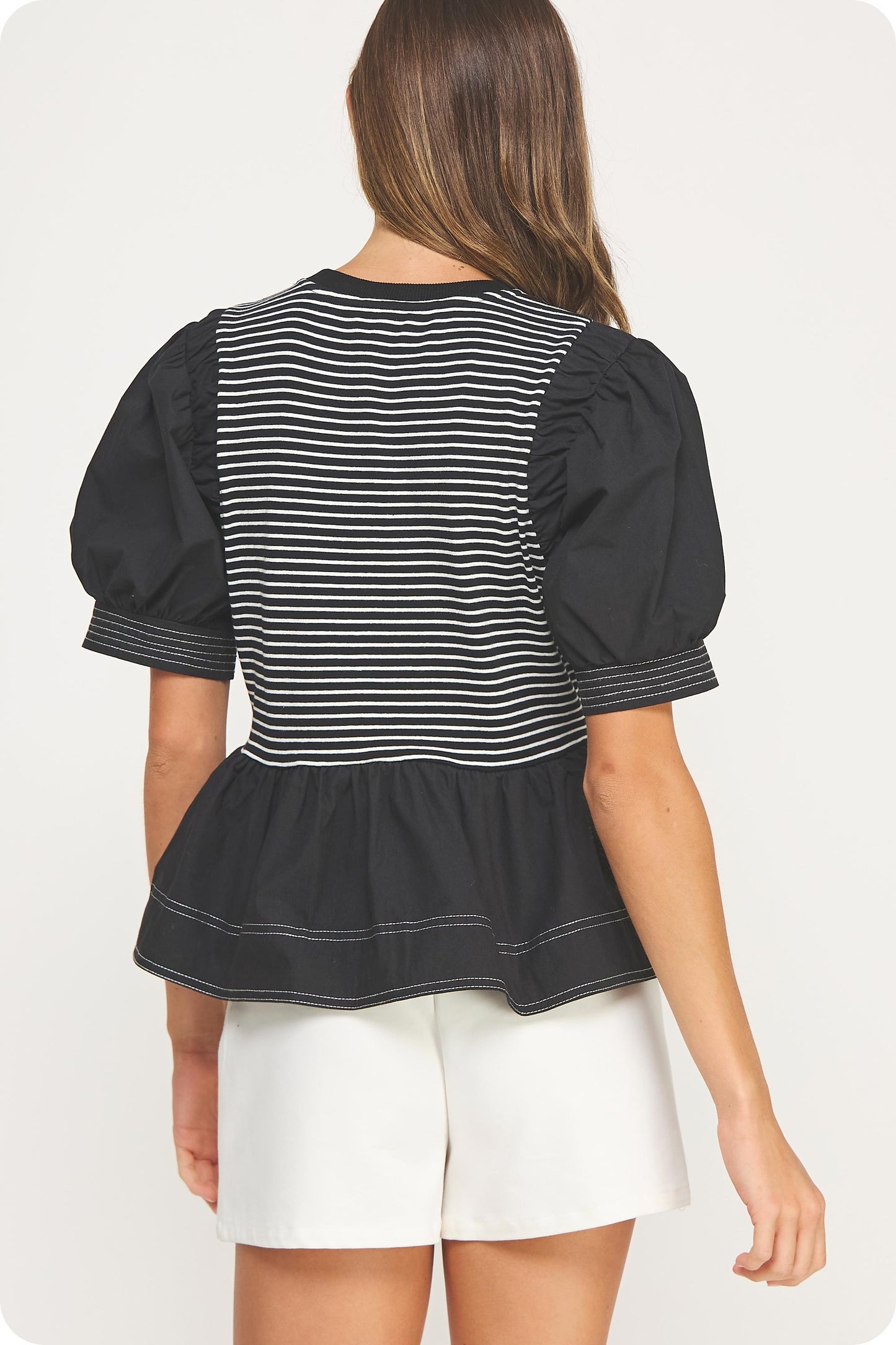 The Cello Contrast Top