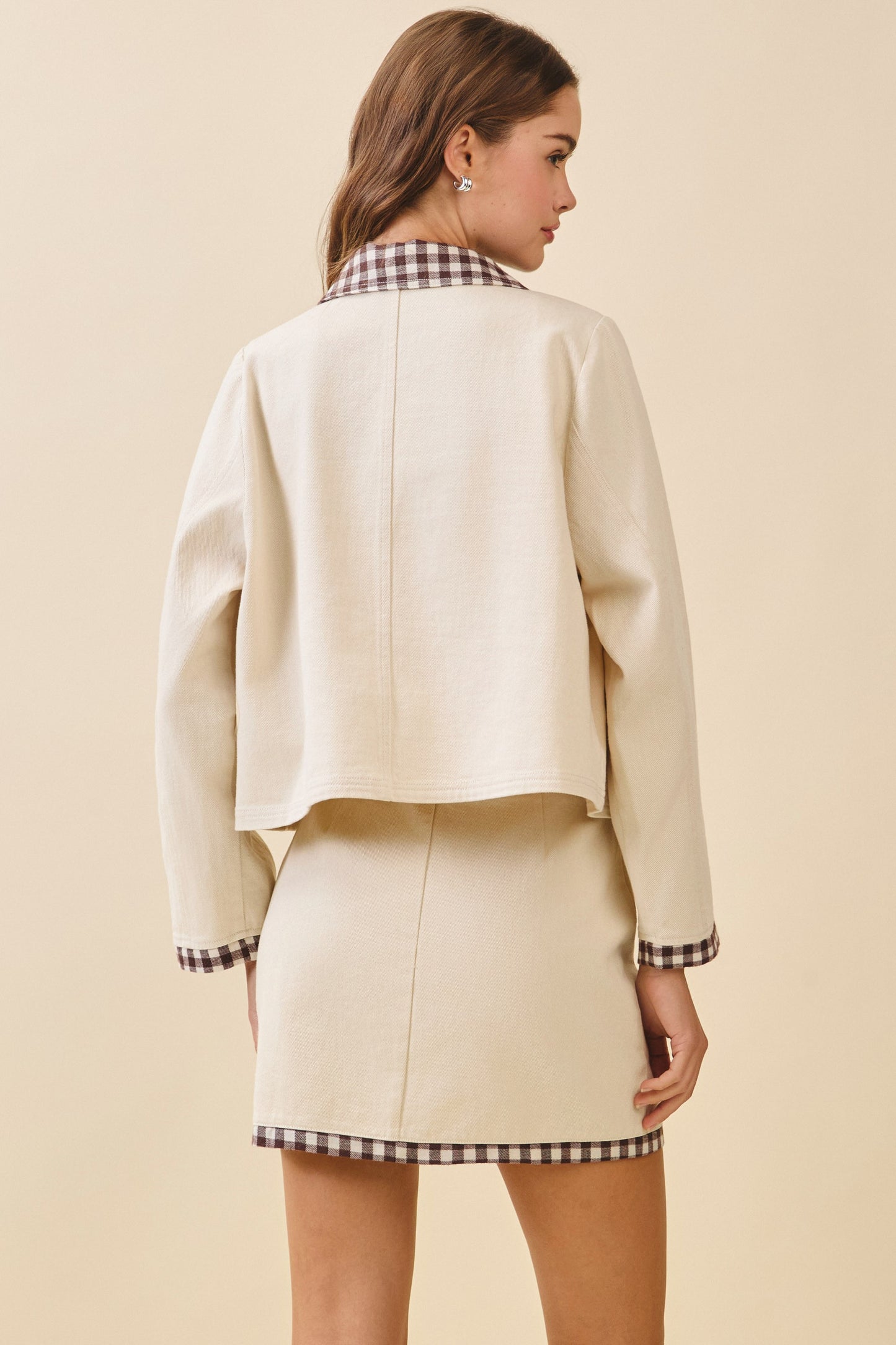 The Geneva Gingham Jacket