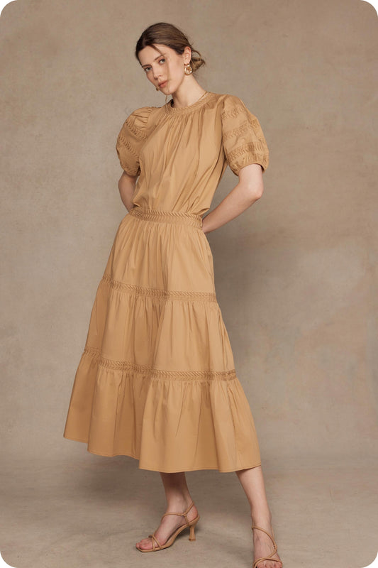 The Precious Pintuck Skirt