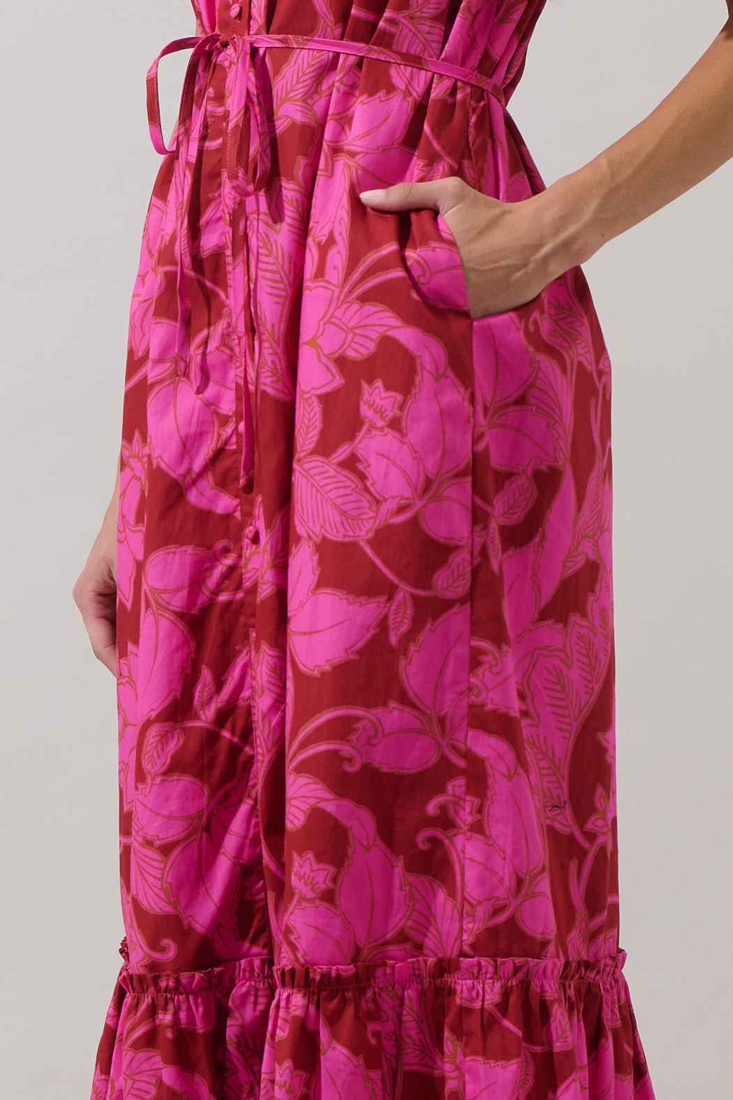 The Craney Floral Midi Dress