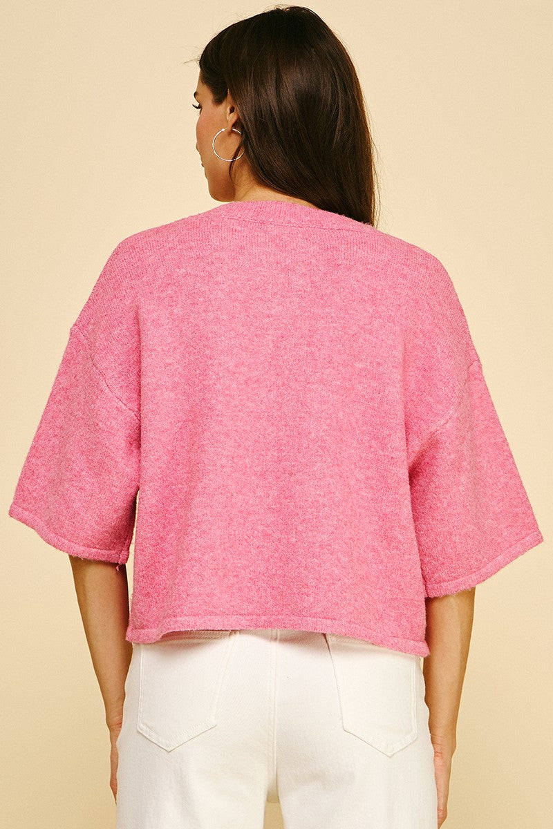 The Bennie Button Sweater
